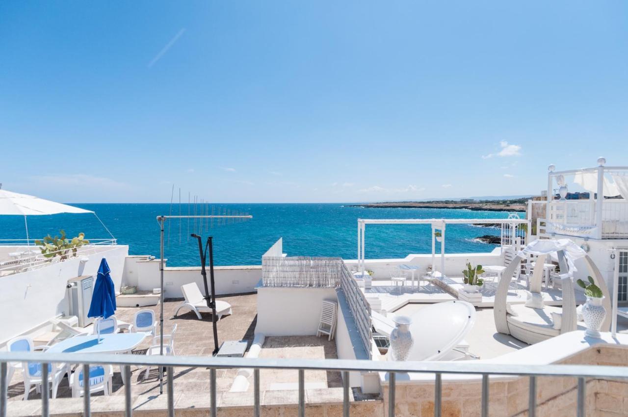Helloapulia - Sea View Terrace Conchiglia Apartment โมโนโปลี ภายนอก รูปภาพ